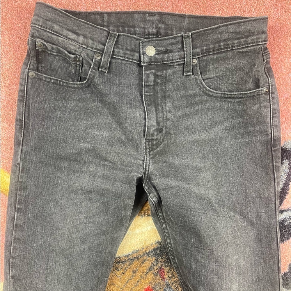 LEVI'S DENIM 512 BLACK - Picture 9 of 12